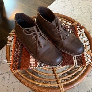 Clark’s Brown Leather Desert Boots